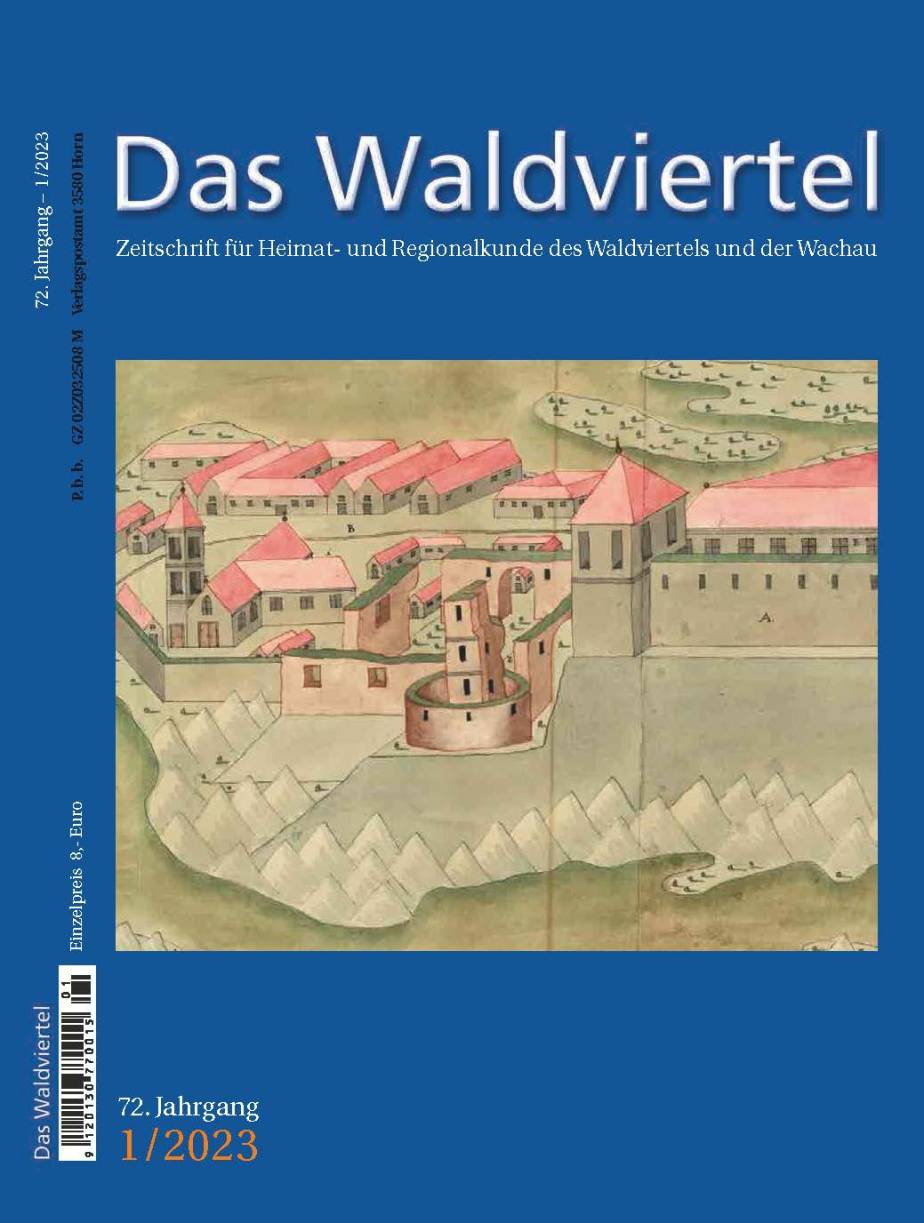 Neues Heft „Das Waldviertel“ (1/2023) über römische Wachtürme, den heiligen Felix, den Maler Paul Troger und die jüdische Familie&nbsp;Biegler
